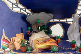 Maquete de Frida e a Casa Azul / CETOLEME / Teatro Nacional D. Maria II